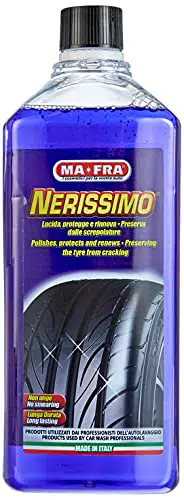 Ma-Fra, Nerissimo, Nero gomme Liquido Concetrato ad Alto Potere Coprente