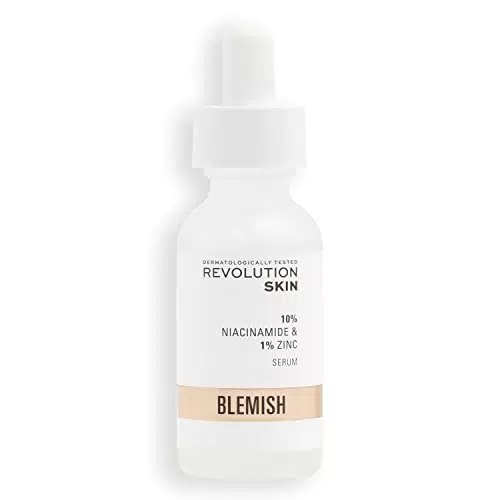 Makeup Revolution Skincare London cura della pelle Siero per le imperfezioni e i pori - 10% niacinamide + 1% zinco