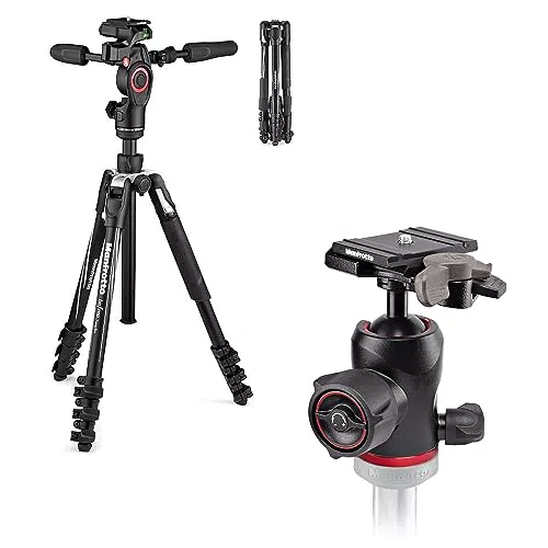 Manfrotto Befree 3-Way Live Advanced Kit Video da Viaggio