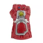 Marvel Avengers: Endgame Red Infinity Gauntlet Electronic Fist Roleplay Toy with Lights and Sounds for Children Aged 5 and Up