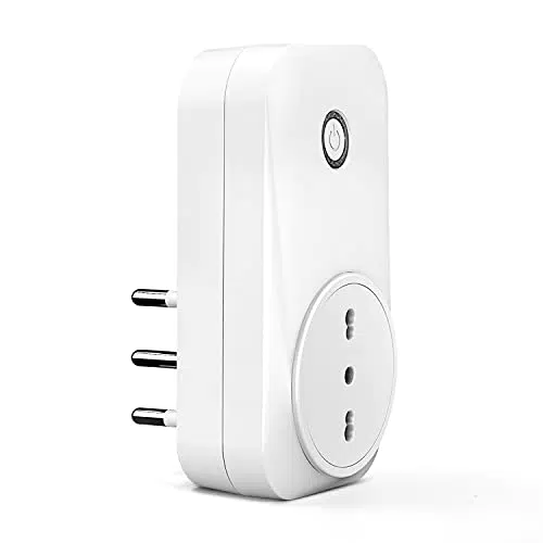 Meross Presa Smart WiFi, Presa Intelligente Italiana 16A 3840W, Funzione Timer