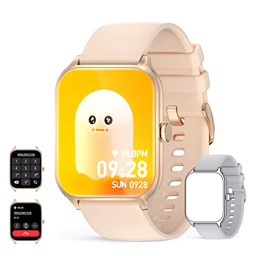 MIGOUFIT Smartwatch Uomo Donna, Effettua/Risponde alle Chiamate