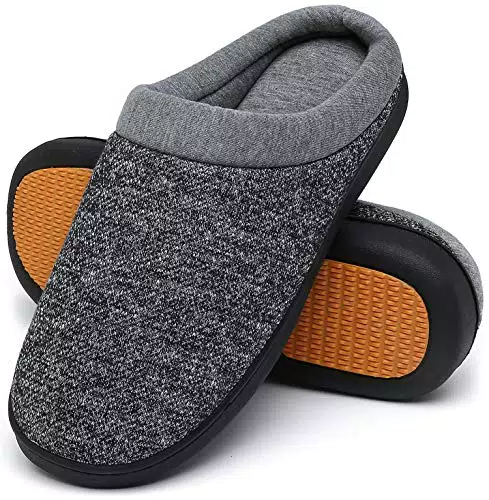 Mishansha Pantofole da Casa Uomo Caldo Inverno Peluche Ciabatte Comode Antiscivolo Scarpe di Cotone Invernale Spazio