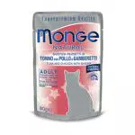 Monge - Cibo Per Gatti, Tonno con Pollo e Gamberetti