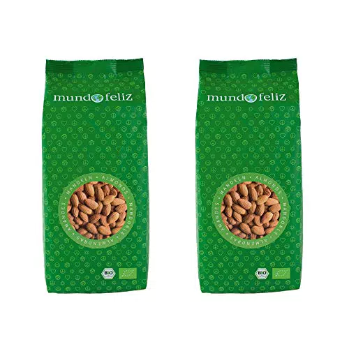 Mundo Feliz, Mandorle Biologiche, 2 x 500 g