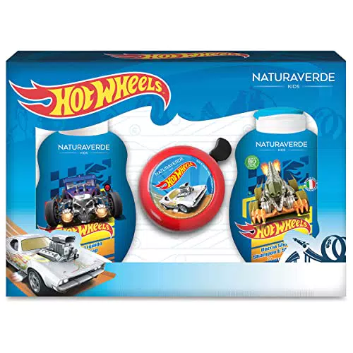 Naturaverde, Kids - Mattel Hot Wheels - Confezione Regalo Bike Bell
