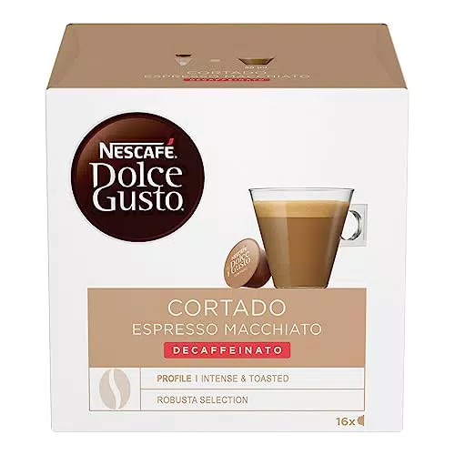 NESCAFÉ DOLCE GUSTO Cortado Espresso Macchiato Decaffeinato Caffè