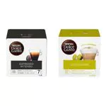 NESCAFÉ DOLCE GUSTO Espresso Intenso Caffè, 6 Confezioni da 16 capsule & Cappuccino