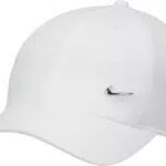 Nike Club Cappuccio, Bianco/Argento Metallico, S/M Uomo