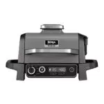 Ninja Woodfire Barbecue Elettrico, Affumicatore & Friggitrice ad Aria 7 in 1