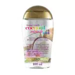 OGX Coconut Miracle Oil, Olio Per Capelli Penetrante Per Capelli Secchi