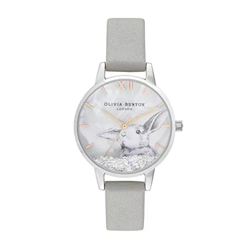 Olivia Burton Orologio Analogico al Quarzo, Grigio - Ob16Wl86
