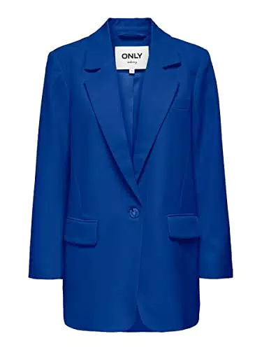 Only Onllana-berry L/S Ovs Blazer Tlr Noos, Blazer Donna