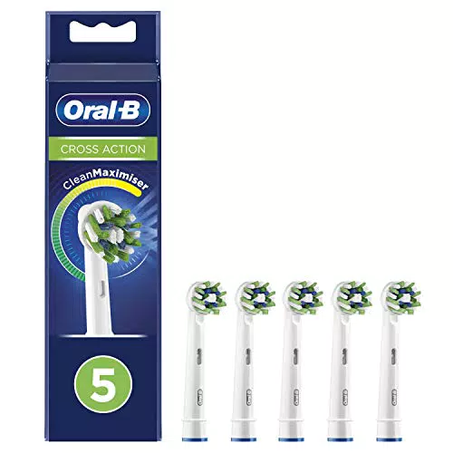 Oral-B Clean Maximiser Cross Action Testine Spazzolino Elettrico