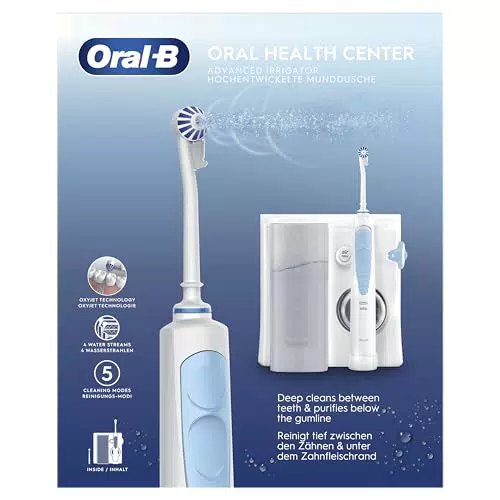 Oral-B Idropulsore Health Center con 1 Beccuccio Oxyjet