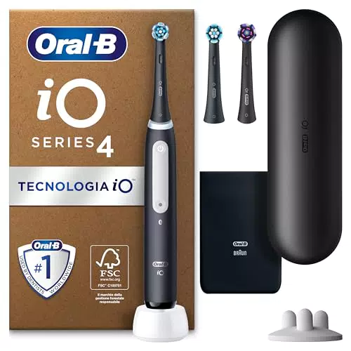 Oral-B Spazzolino Elettrico Ricaricabile iO 4N, Sensore di Pressione