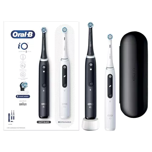 Oral-B Spazzolino Elettrico Ricaricabile iO 5N, Sensore di Pressione