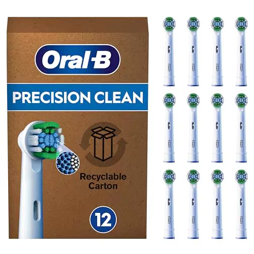 Oral-B Testine di Ricambio Pro Precision Clean, 12 Testine