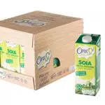 Orasì Bevanda di Soia Senza Zuccheri, 1 litro, 12 unità