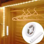 OriFiil Luce per Armadio, 2M Striscia LED con Sensore di Movimento
