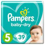Pampers Pannolini Baby Dry taglia 5
