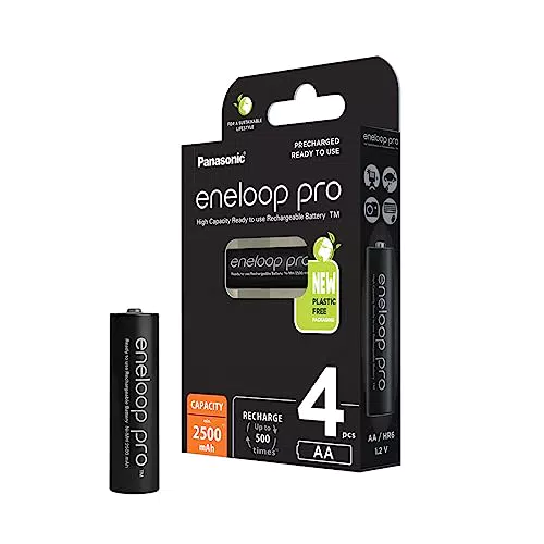Panasonic eneloop pro, Batterie Ready-to-Use Ni-MH, AA/Mignon