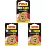 Pattex Millechiodi Tape, nastro biadesivo extra forte, 3 pezzi