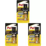 Pattex Power Epoxy Acciaio Liquido, colla epossidica bicomponente color metallo a base di resina epossidica