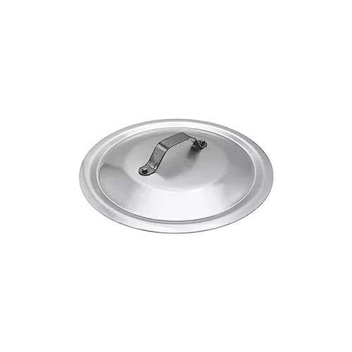 Pentole Agnelli Alluminio Coperchio Rotondo Pesante con Ponticello