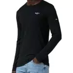 Pepe Jeans Original Basic 2 Long N, T-Shirt Uomo, Nero