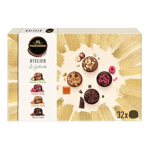 Perugina Atelier Le Golosità Cioccolatini Assortiti al Latte e Fondente Regalo