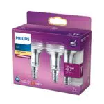 Philips LED Riflettore, 2 pz, equivalente a 40W, attacco E14