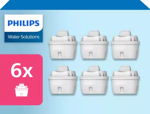 Philips Water Cartucce filtranti sostitutive, 6 unità