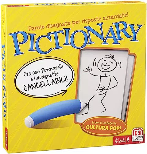 Pictionary Disegna l'Indizio della Carta e Prova ad Indovinare