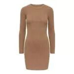 PIECES Pccrista Noos BC-Abito con Scollo a O, in Maglia Vestito