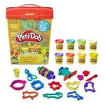 Play-Doh Hasbro Secchiello Deluxe, Playset con 8 Vasetti di Pasta da Modellare