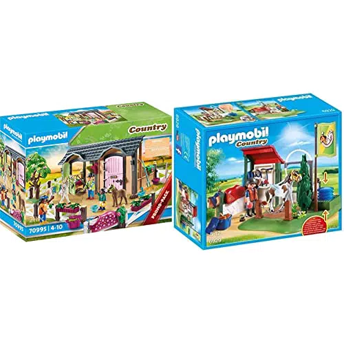 Playmobil Country 70995 Lezioni di Equitazione con stalle