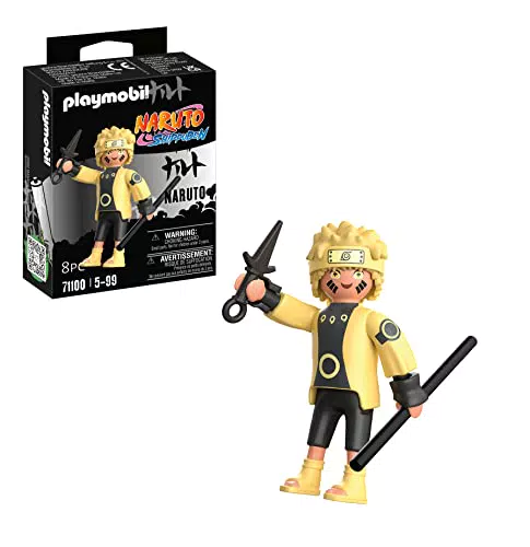 Playmobil Naruto 71100 in modalità Sennin con Top E Sandali Gialli