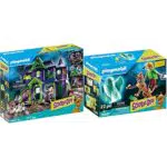 Playmobil Scooby-Doo! 70361 La Casa Del Mistero, Con Luci E Suoni