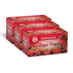 Pompadour, Infuso Ciliegia e Fragola, 60 Filtri, Dolce e Fruttato