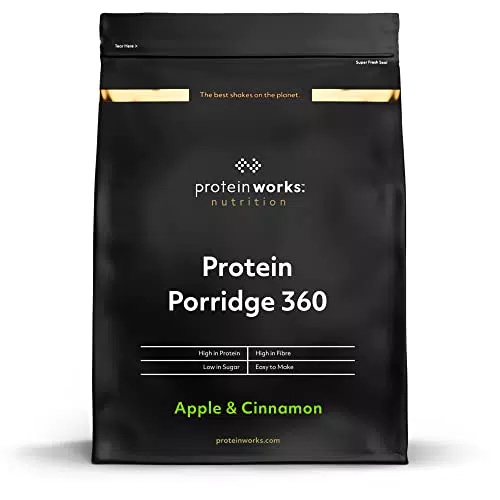 Porridge Proteico 360, Mela E Cannella, Basso Contenuto di Zuccheri