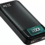 Power Bank 27.000 mAh, 22.5W PD3.0 QC4.0 Ricarica Rapida Batteria Esterna 3A USB C Caricatore Portatile con LED Display Digitale