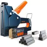 Presch Set Graffatrice Manuale 600 pz. - Fissatrice manuale con 600 graffette per legno