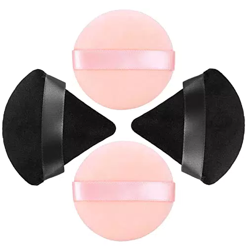 Puff Cipria, Spugnetta Cipria Powder Puff Cipria Triangolo Piumino Cipria