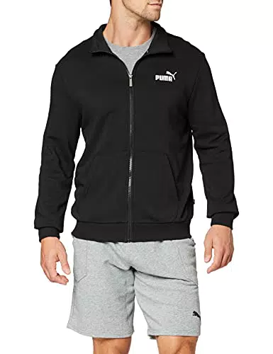 Puma Ess Track Tr, Felpa, Uomo, Nero, M