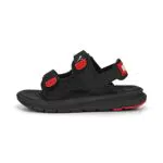 PUMA Evolve Sandal PS, Ciabatta, Black White-for all Time Red