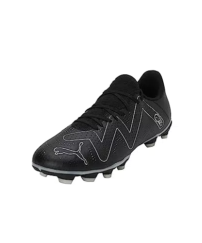 PUMA Gioco Futuro Fg/AG, Scarpe da Calcio Uomo, Black Silver