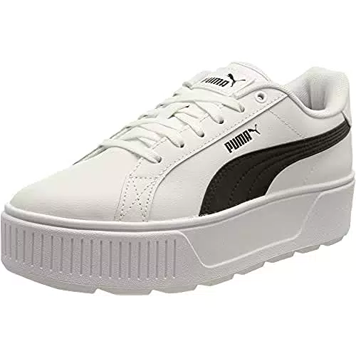 PUMA Karmen L, Scarpe da Ginnastica Donna, Puma White Puma Black