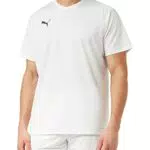 PUMA LIGA Jersey Core T-shirt, Uomo, PUMA White-PUMA Black