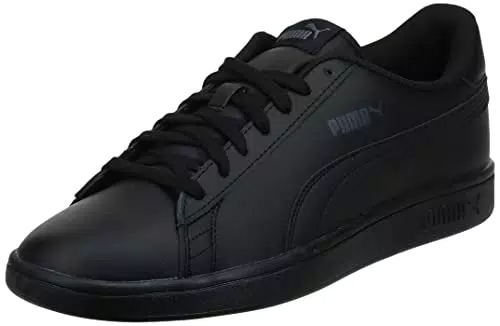 PUMA Sneaker basse unisex SMASH V2 L, PUMA NERO PUMA NERO